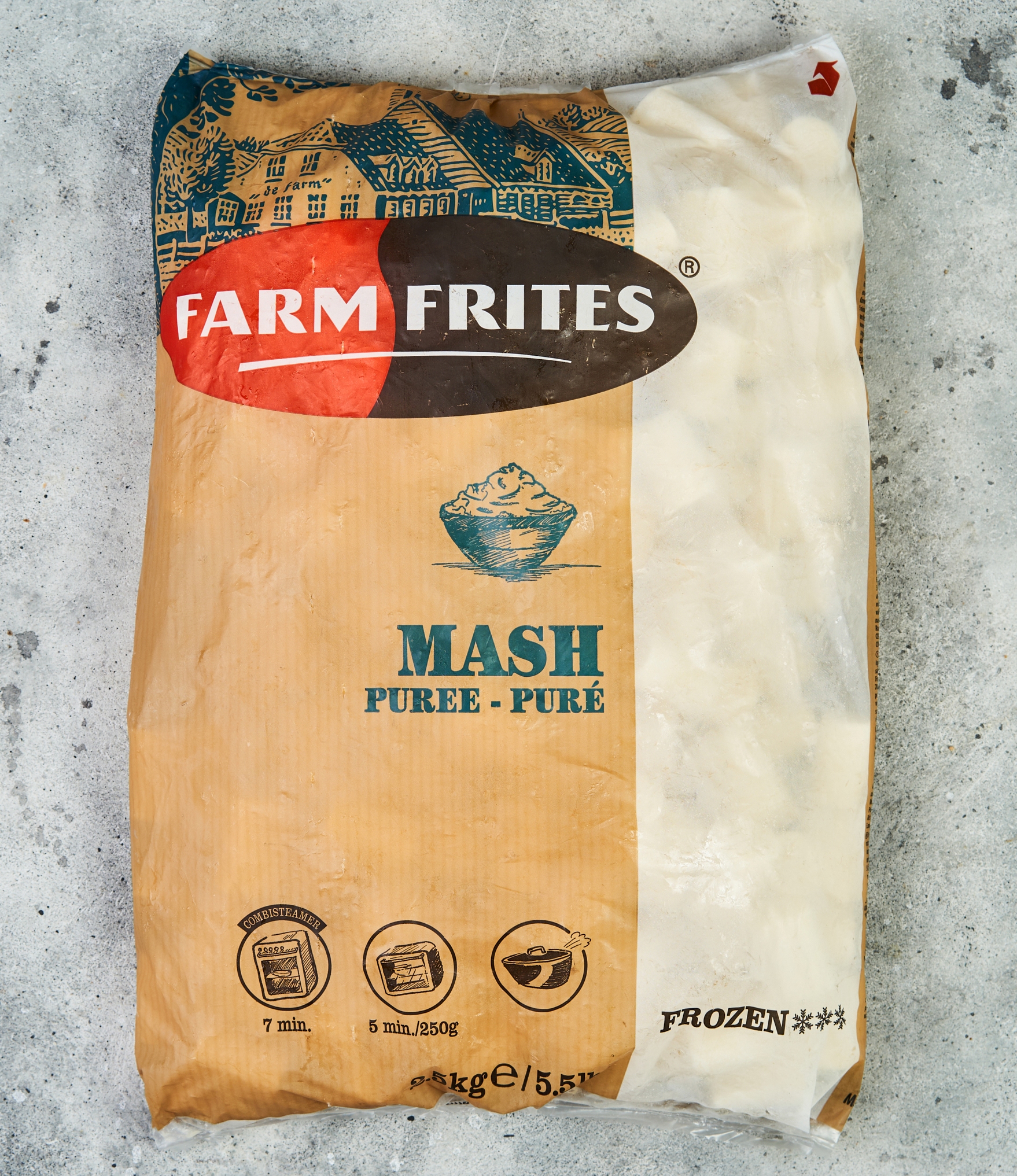 Картофельное пюре Farm Frites заморож. 