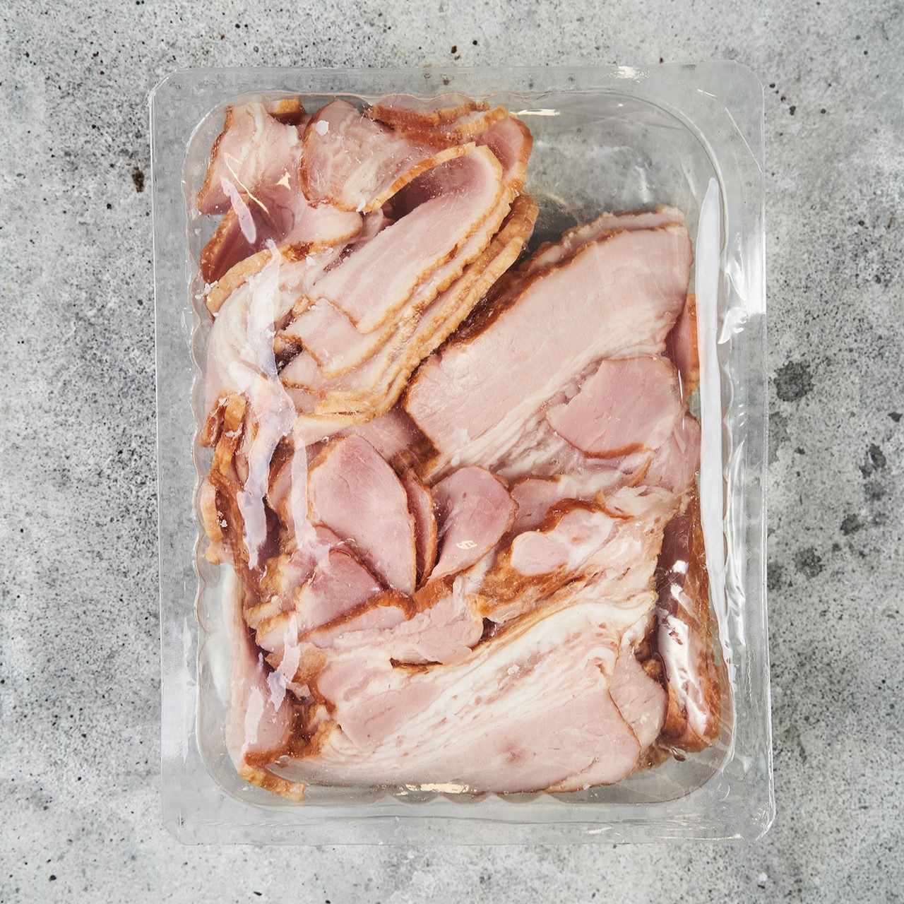 Грудинка по-королевски (продукт из свинины  копчено-вареный ) 0,5 кг серв/н потр/уп газ охл.