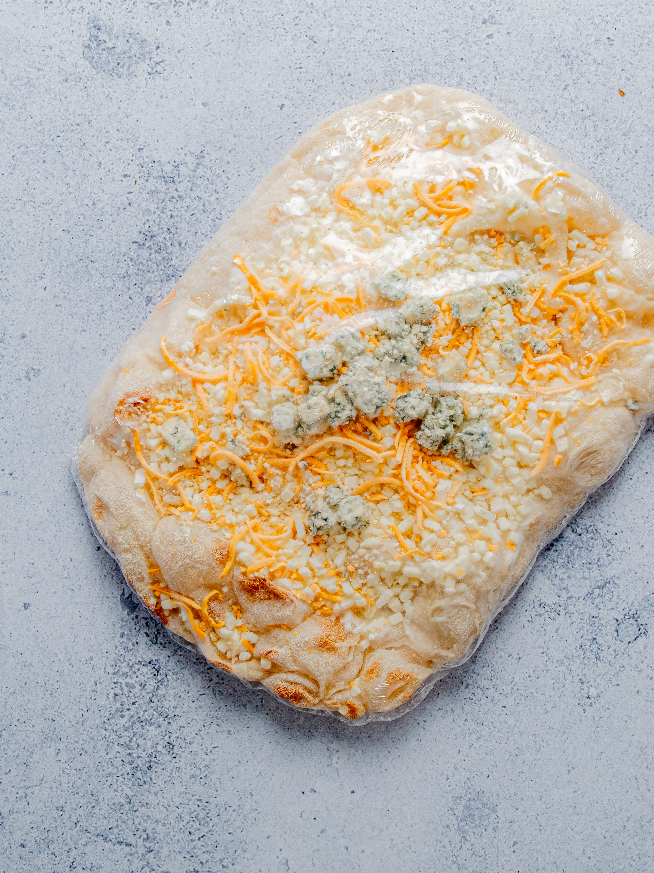 Пицца римская Zotman Pizza  "четыре сыра" п/ф хлебобулочный зам. 395г. 20/30